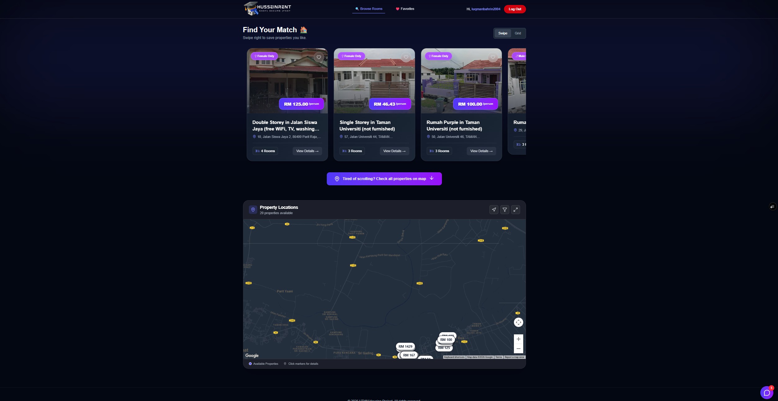 HUSSEINRENT screenshot 3